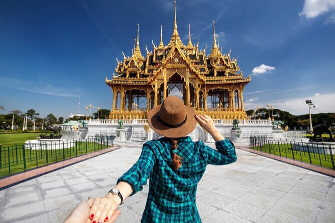 Ayutthaya Elephant Village ATV and Floating Market by Tuk Tuk - The Sun Leisure ATV Palace segment: countryside riding plus temple stops