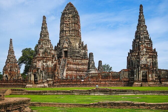 Ayutthaya Elephant Village ATV and Floating Market by Tuk Tuk - The quieter temple stops: Samana Kottharam, Kudi Dao, Dusitaram, and Maheyong