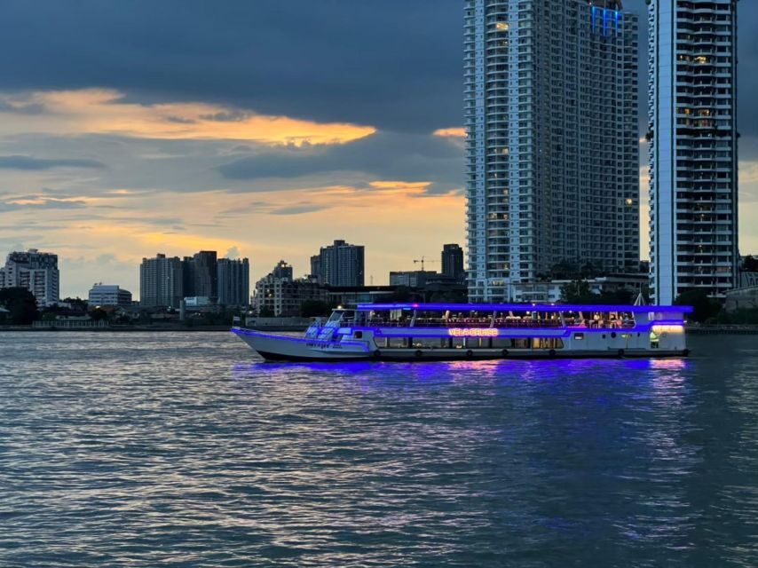 Bangkok: VELA Dinner Cruise Ticket - Where you board: Asiatique Pier 1 versus Icon Siam Pier in 2025