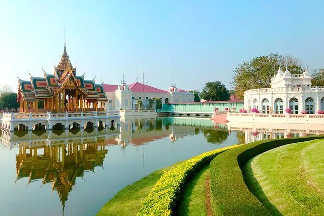 Day Tour of Ayutthaya and Bang Pa In - Wat Phukhao Thong’s 50-Metre Chedi: A Calm First Temple