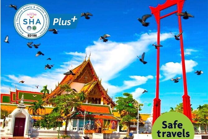 Glittering Ayutthaya Tour to Famous Sights, Market & Sunset Boat - Finishing back in Bangkok: a practical end time